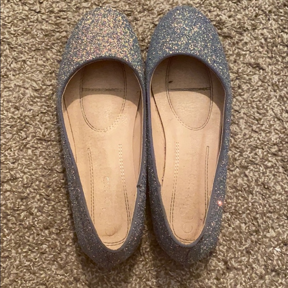 sequin platforms .